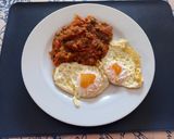 Foto del paso 10 de la receta 256. Huevos fritos con pisto