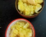 A picture of step 6 of Pineapple coconut ice cream.