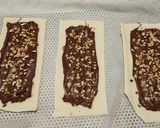 Une image de l'étape 4 de Torsades feuilletées Nutella noisettes.
