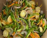 A picture of step 3 of Tri-colour Pasta.