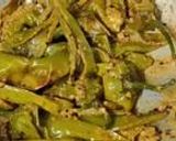हरी मिर्च की सब्जी (Hari Mirch ki sabji recipe in hindi) रेसिपी चरण 5 फोटो