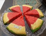 عکس مرحله 6 از دستور کیک هندونه ای ۳🍉