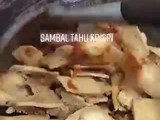 Sambal tahu krispi