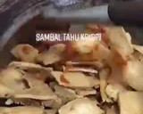 Foto langkah ke 4 dari resep Sambal tahu krispi.