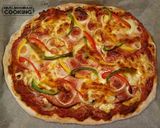 Foto langkah ke 15 dari resep Extravaganza Pizza.