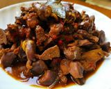 Foto langkah ke 7 dari resep Asam, pedas, manis Hati ampela Ayam.