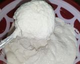 A picture of step 2 of Aloo or moong daal k bhallay.