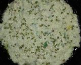 A picture of step 2 of Moong sprout handvo.