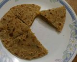 A picture of step 8 of Pizza 🍕 parantha.