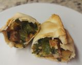 Foto del paso 5 de la receta: Empanadas de tofu marinado y papas al horno
