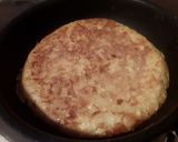 A picture of step 2 of Sig's chicken with kaletts, pears and rosti.