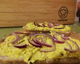 Juhtúrós, medvehagymás tojáskrém recept fázis 7 fotója