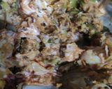 A picture of step 8 of Protein packed Franky with dates dryfruits smoothy.