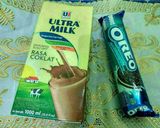 Foto langkah ke 1 dari resep Simple Oreo Cake.