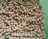 A picture of step 1 of Leftover chana chaat😋.