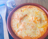 Foto del paso 9 de la receta: Bacalao en salsa gratinado con patatas y toque de eneldo