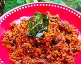 Foto langkah ke 5 dari resep Serundeng daging pedas cabe kering.