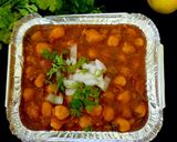 A picture of step 7 of Iron rich roadside chana masala.