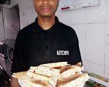 A picture of step 5 of Egg sandwich.