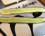 Une image de l'étape 3 de Salade de concombre et carottes râpées à la roquette et feta.