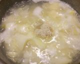A picture of step 1 of Dairy free leek and potato mash - and it's creamy!.