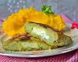 Foto del paso 5 de la receta: Milanesas ahumadas de berenjena rellenas de queso🍆