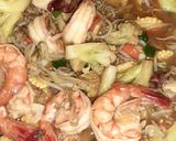 Foto langkah ke 6 dari resep Udang Tumis.