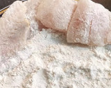 Foto del paso 2 de la receta: Tostada de Merluza rebozada con Piperrada