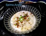 A picture of step 5 of Lauki ka raita💕لوکی کا راٸتہ💕.