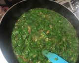 Foto del paso 4 de la receta: Sopa de espinacas con chanpiñines