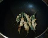 A picture of step 3 of Chilli pakora.