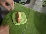 Pisang ijo khas Makassar