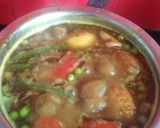 A picture of step 3 of Egg curry with baby potatoes & green peas #Cookpad.