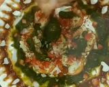 A picture of step 5 of Dahi Papdi Chaat.