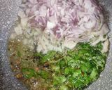 A picture of step 3 of Gatte ki sabzi.