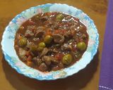 Foto del paso 4 de la receta: Aguja de cerdo guisada con verduras