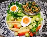 รูปขั้นตอนการทำที่ 4 ของ น้ำพริกหนุ่มผัดปลาร้าหมูสับ