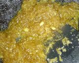 A picture of step 4 of Apple halwa.