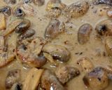 A picture of step 6 of My Pork Chops in Mustard Mushroom Sauce 💙.