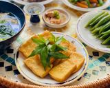 Hình bước làm 3 của món Đậu Hũ Chiên