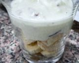 Une image de l'étape 3 de Verrine kaki et banane.