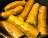 Hình bước làm 3 của món Cà tím nướng sốt sate