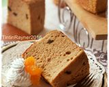 Foto langkah ke 6 dari resep Angel Food Cake Moka+Raisin (Cake Putih Telur) Oil Free ^.^.