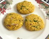 A picture of step 5 of Masala Vadai (Paruppu Vadai).