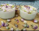 Rose Mahalabia (Arabian dessert) Milk pudding recipe step 13 photo