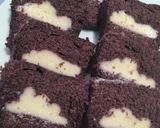 Foto langkah ke 5 dari resep Bolu Ketan Hijam Keju Lumer -314-.