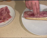 Foto del paso 3 de la receta: Bocadillo de lacón con queso y mostaza