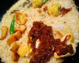 হিং ও ডিমের ভুনা খিচুড়ি (hing o dimer bhuna khichuri recipe in Bengali) রেসিপি ধাপ - 4 ছবি