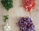 A picture of step 1 of Spicy sprouts.