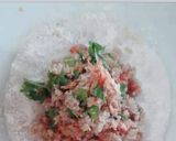 A picture of step 1 of Soya granules stuff paratha.